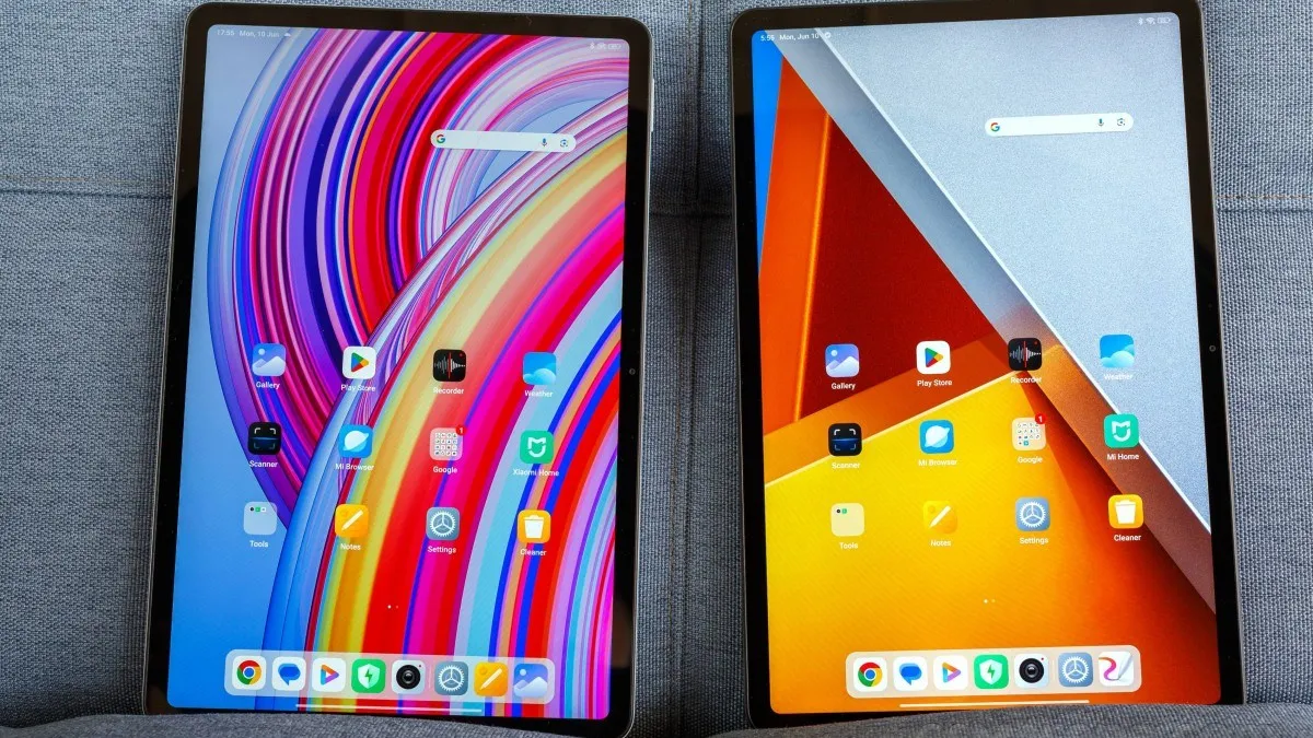 Redmi Pad (kiri) Poco Pad (kanan)