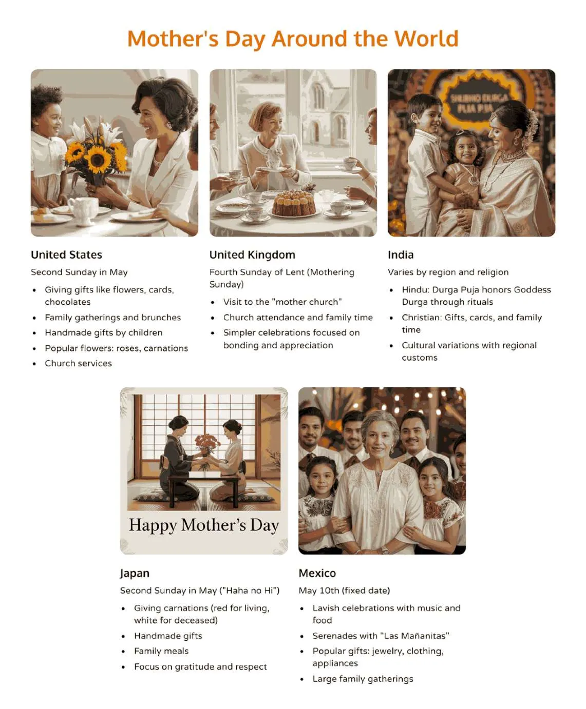 Internationl Mother's Day