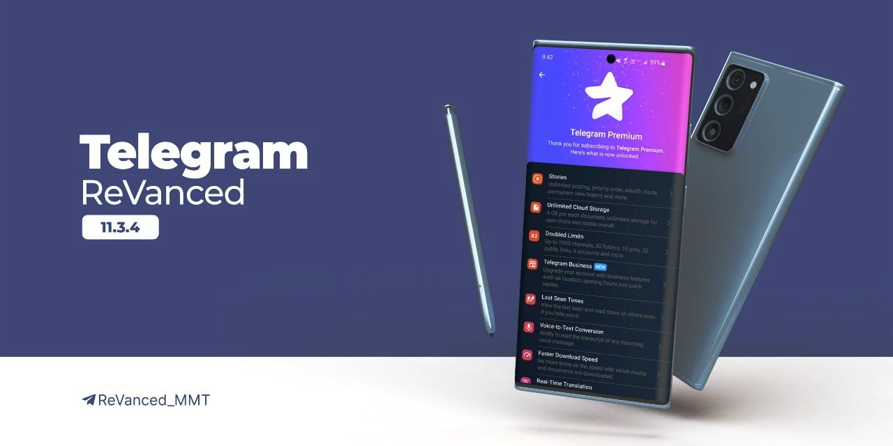 Telegram ReVanced Version v11.5.3
